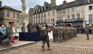 75e anniversaire du Débarquement. À Carentan, 21 soldats américains prêtent serment