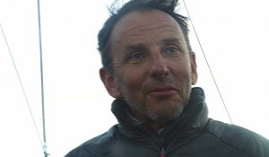 Solitaire Urgo Le Figaro : la réaction d'Alain Gautier, 13e de la première étape à Kinsale