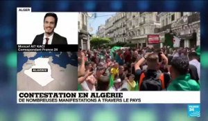 Contestation en Algérie : 1ère manifestation depuis l'annulation de la présidentielle
