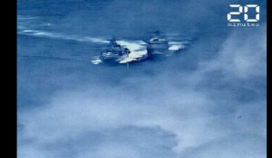 Deux navires de guerre américain et russe frôlent la collision