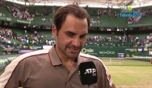 ATP - Halle 2019 - Roger Federer defeated Jo-Wilfried Tsonga : "I was lucky"