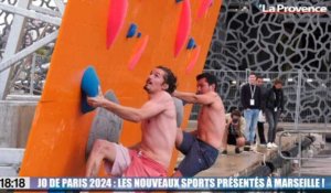 Le 18:18 : skateboard, breakdance, surf,... Les nouveaux sports olympiques ont été présentés à Marseille