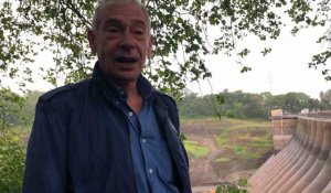 Premier trou dans le barrage de Vezins, le président de l'association des Amis du barrage s'exprime 