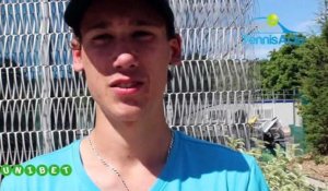 Roland-Garros 2019 (Juniors) - Kyrian Jacquet déjà éliminé mais a "l'objectif Bac !"