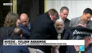 Suède: un tribunal rejette la demande d'arrestation de Julian Assange pour viol