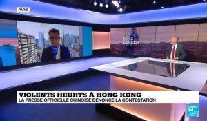 La presse officielle chinoise dénonce les heurts à Hong Kong