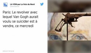 Le revolver avec lequel Van Gogh aurait voulu se suicider en vente aux enchères