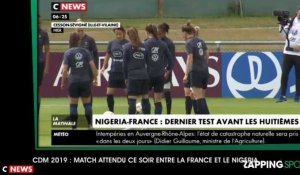 Zap sport du 17 juin - CDM : Match attendu ce soir entre la France et le Nigeria (vidéo)