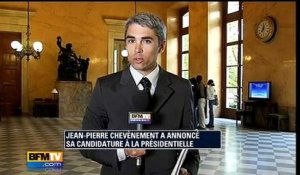 Jean-Pierre Chevènement annonce sa candidature pour 2012