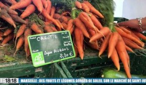 Marseille : Des fruits et légumes gorgés de soleil sur le marché de Saint-Just