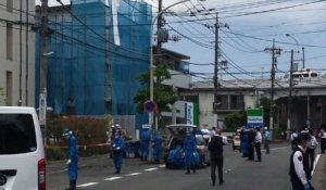 Japon: La police travaille sur les lieux de l'attaque au couteau