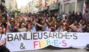Saint-Denis: 1.000 personnes pour la "gay pride des banlieues"