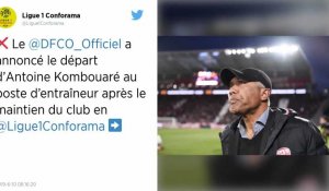 Ligue 1. Antoine Kombouaré ne sera plus l'entraîneur de Dijon la saison prochaine