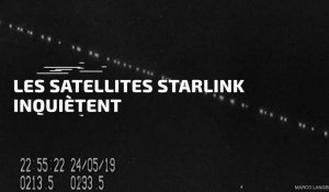 Les satellites Starlink inquiètent les astronomes