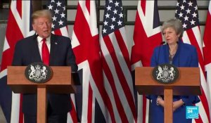 Donald Trump promet un accord commercial "extraordinaire" avec le Royaume-Uni