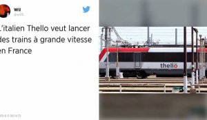 La compagnie Thello veut exploiter des trains à grande vitesse en France à partir de juin 2020