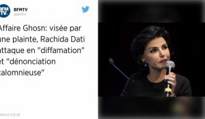 Affaire Ghosn. Rachida Dati, visée par une plainte, attaque en « diffamation » et « dénonciation calomnieuse »