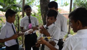 En Inde, une école où l'éducation se paye en plastique