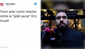 Procès d'Eric Drouet. Le parquet requiert 4 mois de prison avec sursis à l'encontre du Gilet jaune