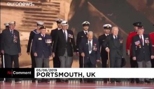 À Portsmouth, l'hommage aux vétérans et à ceux tombés lors du Débarquement