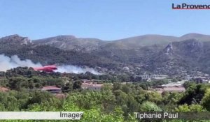 Marseille : important dispositif déployé pour éteindre un incendie à La Valentine
