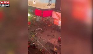 New York : Des piétons paniquent après une fausse alerte à la fusillade (vidéo)