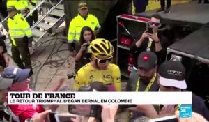 Tour de France : Le retour triomphal d'Egan Bernal en Colombie