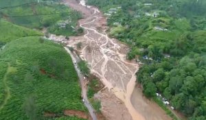 Inde : images des inondations au Kerala