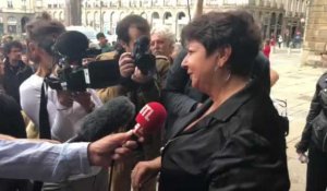 Me Glon, l'avocate du militant italien Vincenzo Vecchi, s'exprime