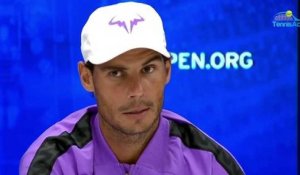 US Open 2019 - Rafael Nadal : "I had three or four very difficult months at the beginning of the season but since Barcelona, it's better !"