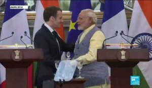 Narendra Modi invité au G7 par Emmanuel Macron