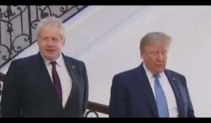 Au G7, Donald Trump et Boris Johnson affichent leur bonne entente (vidéo)