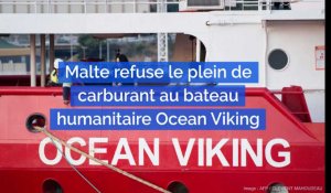 Malte refuse le plein de carburant au bateau humanitaire Ocean Viking