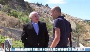 "Je suis l'évêque de tout le monde, chrétiens comme non-chrétiens", déclare Mgr Aveline, nommé aujourd'hui à Marseille