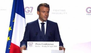 G7: Macron riposte aux propos de Bolsonaro sur son épouse