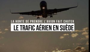 La honte de prendre l'avion fait chuter le trafic aérien en Suède	
