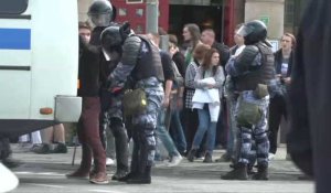 Arrestations lors d'une manifestation d'opposition à Moscou