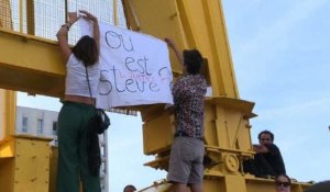 Rassemblement à Nantes en l'honneur de Steve Maia Caniço