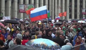 Record de mobilisation en Russie : près de 50.000 manifestants demandent des "élections libres"
