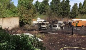 Avignon : plusieurs véhicules incendiés dans une propriété privée