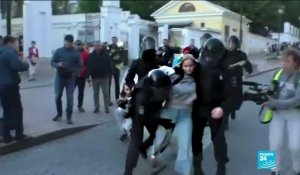 Manifestations à Moscou : le Kremlin juge "justifiée" la fermeté de la police