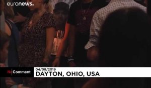 Veillée d'hommages pour les victimes de la tuerie de Dayton