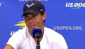 US Open 2019 - Rafael Nadal : "My knees are better this year"