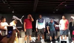 Usain Bolt, Laurent Manaoudou et d'autres athlètes rassemblés à Marseille