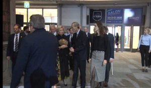 Le 98e salon de l'auto de Bruxelles inauguré par la princesse Astrid 