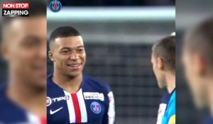 PSG - Saint-Etienne : Kylian Mbappé met un vent à l'arbitre (vidéo)