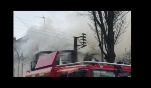 Incendie dimanche 12 janvier à Angers