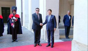 Libye: le chef du GNA Fayez al-Sarraj rencontre le Premier ministre italien à Rome