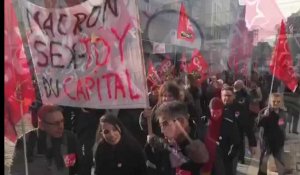 Manifestation à Troyes, samedi 11 janvier