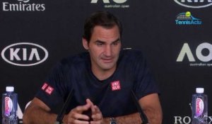 Open d'Australie 2020 - Roger Federer : "I don't know if I played better"